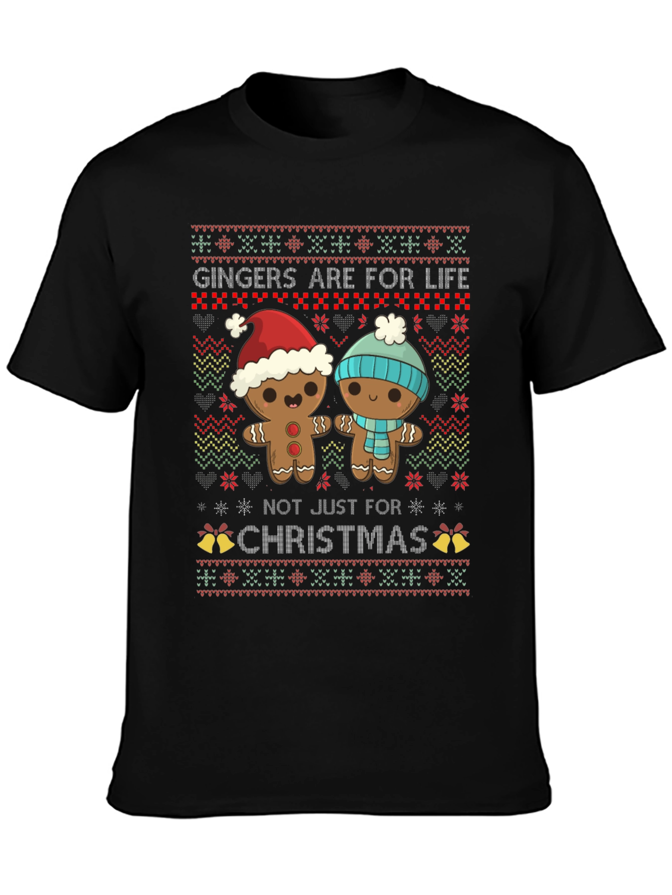 Gingerbread Couple Christmas T-Shirt