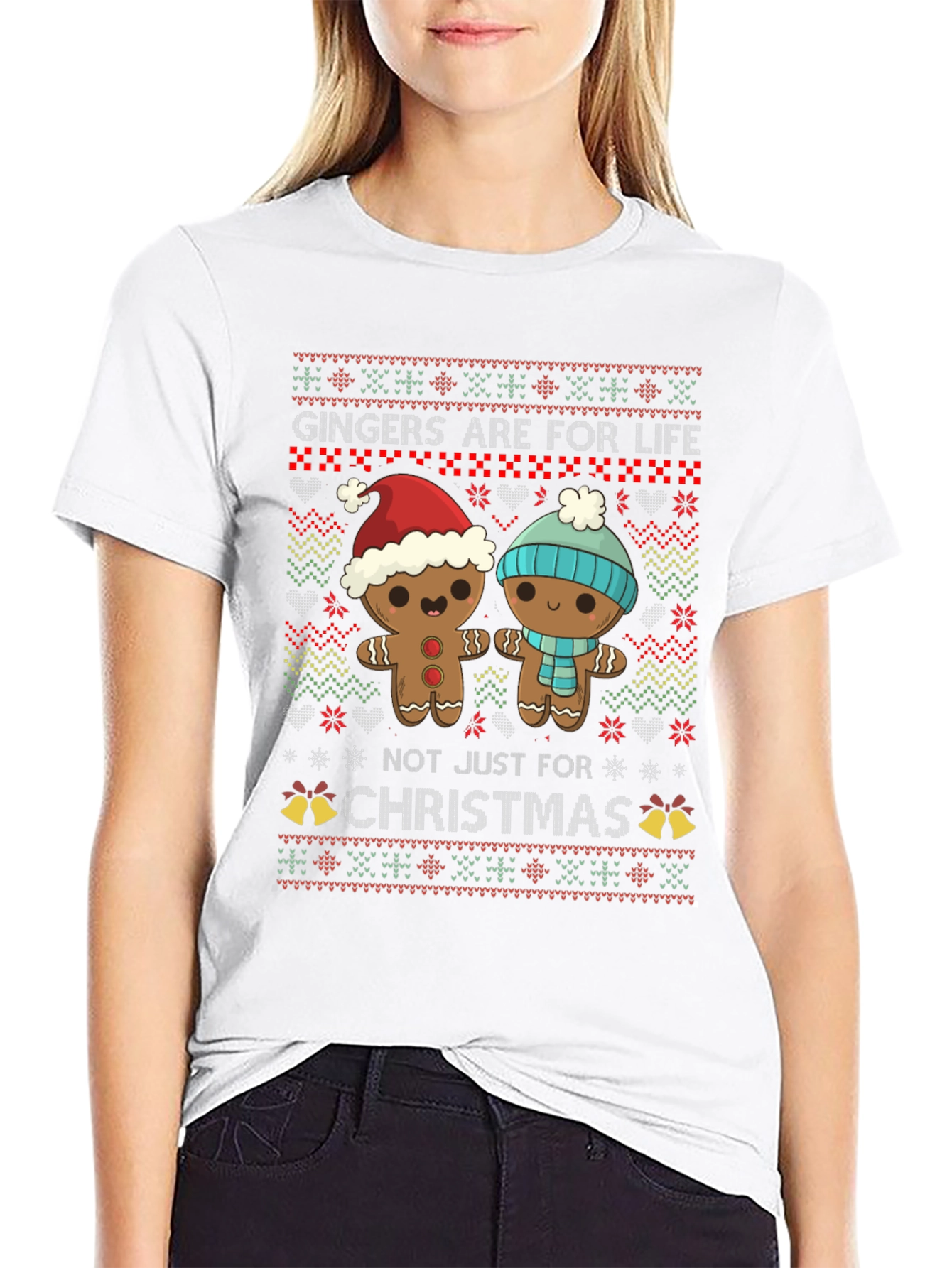Gingerbread Couple Christmas T-Shirt