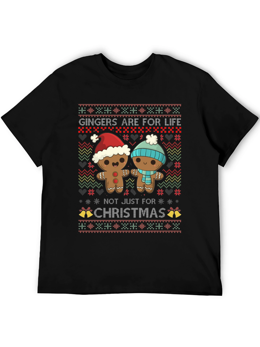 Gingerbread Couple Christmas T-Shirt