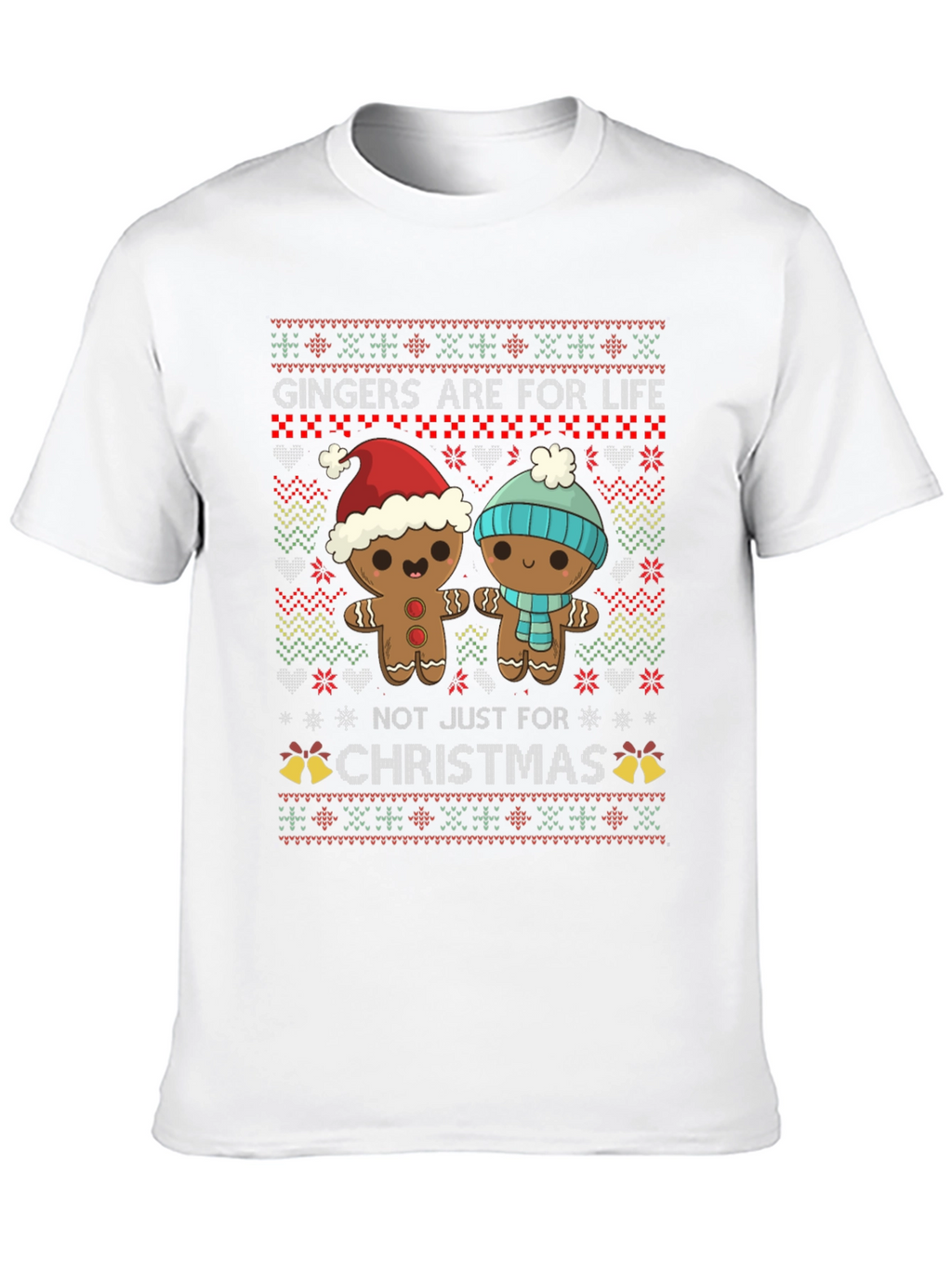 Gingerbread Couple Christmas T-Shirt