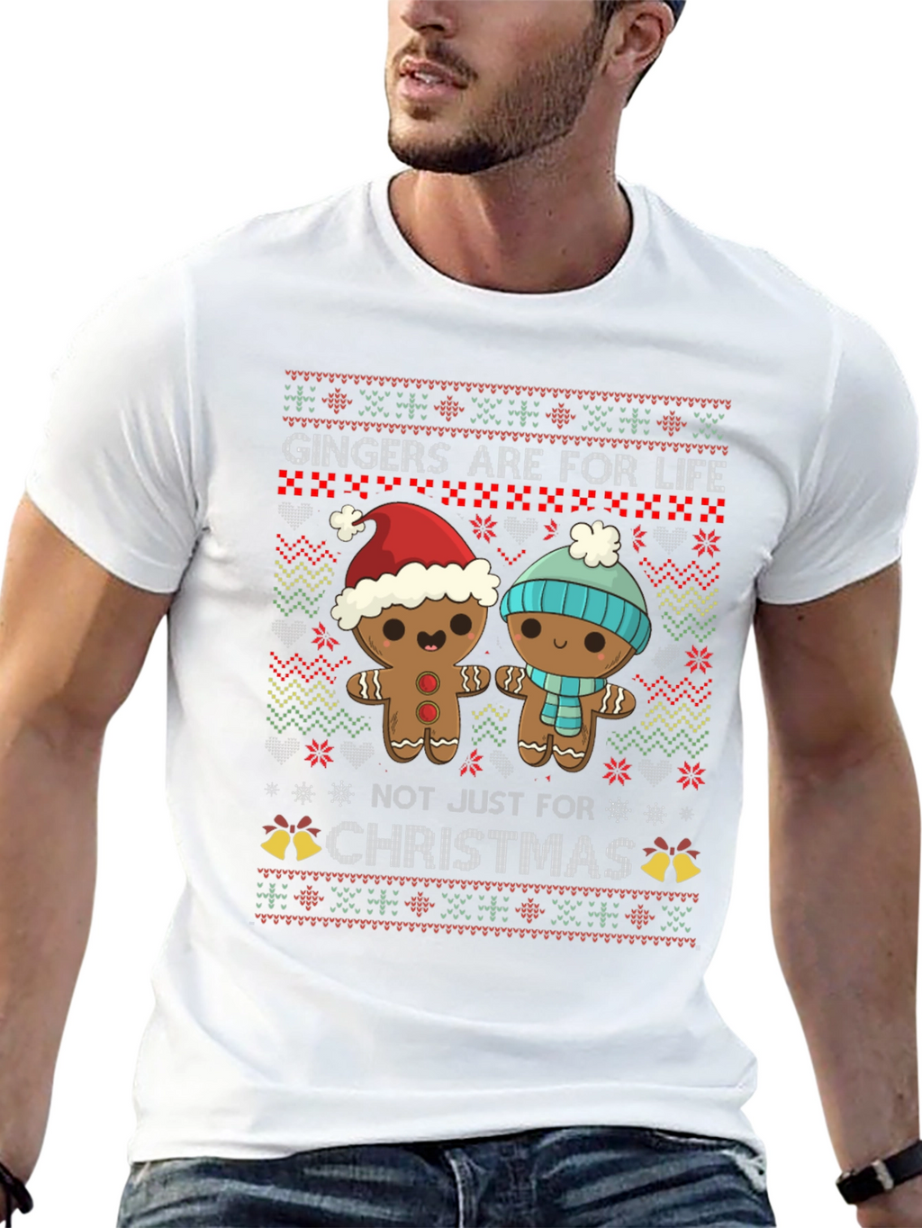 Gingerbread Couple Christmas T-Shirt