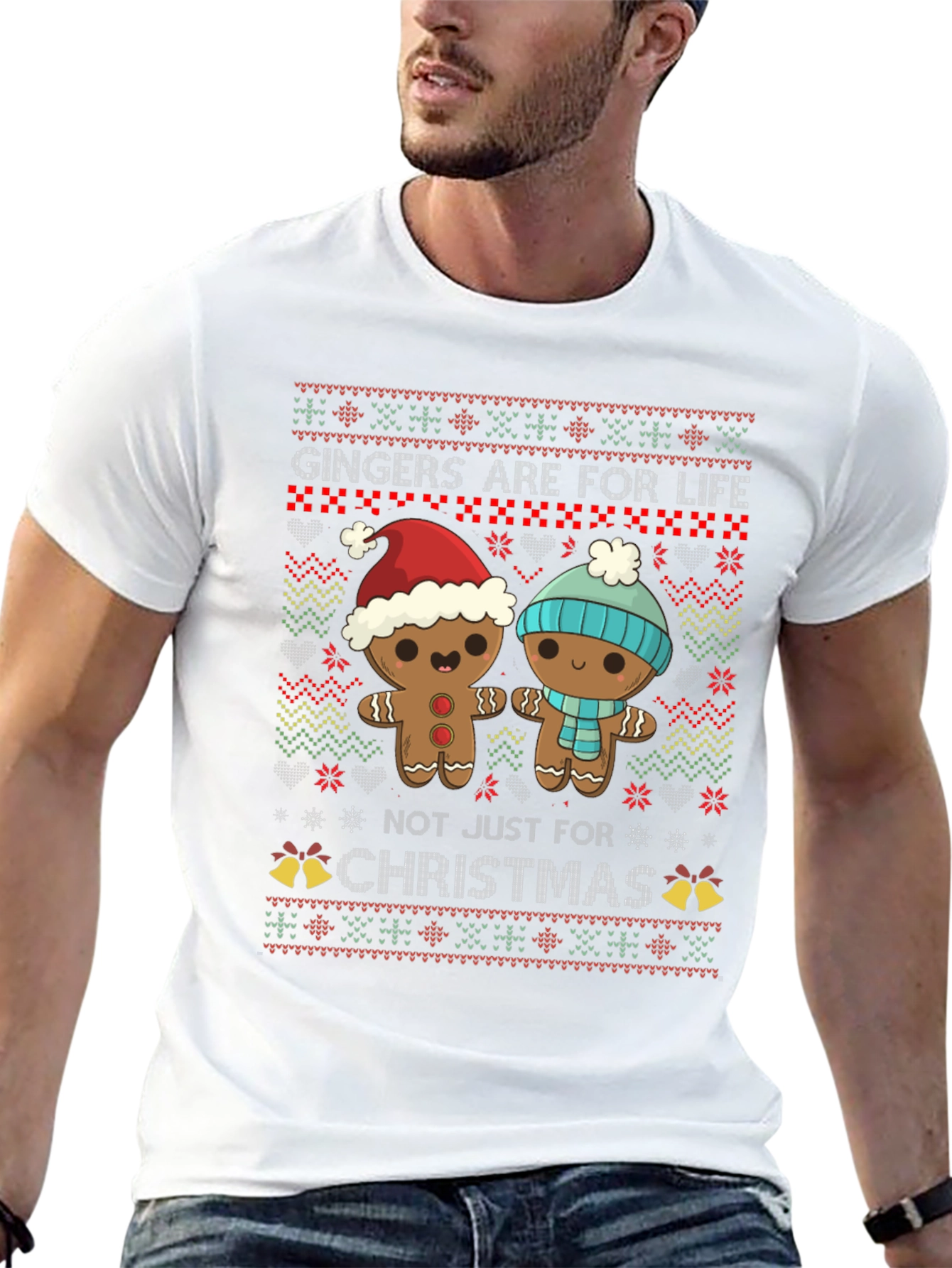 Gingerbread Couple Christmas T-Shirt