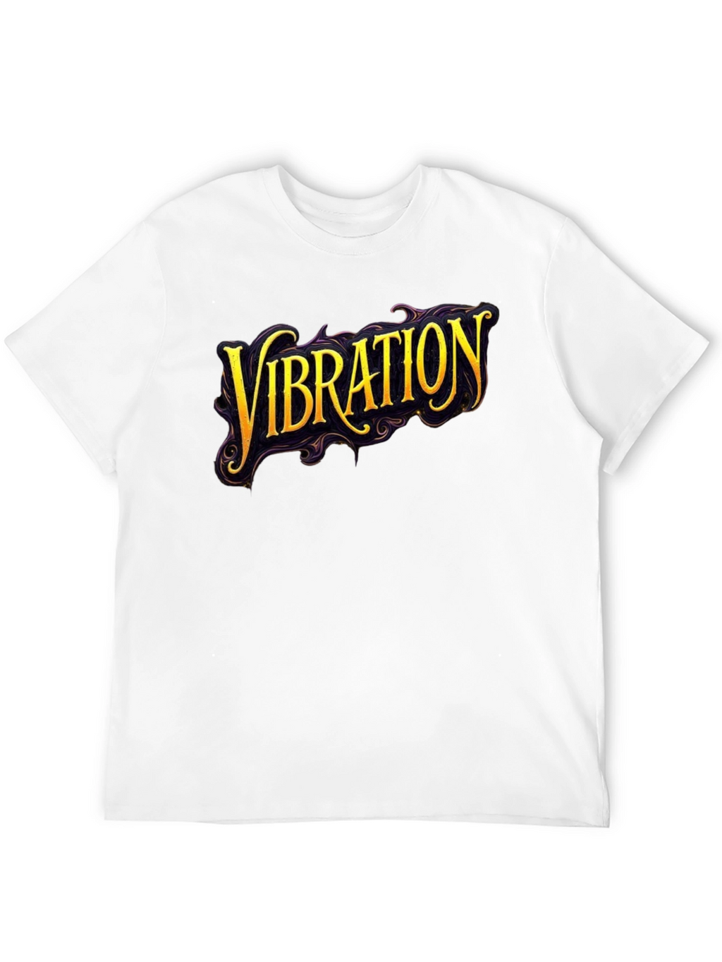 Vibration Graphic Black T-Shirt