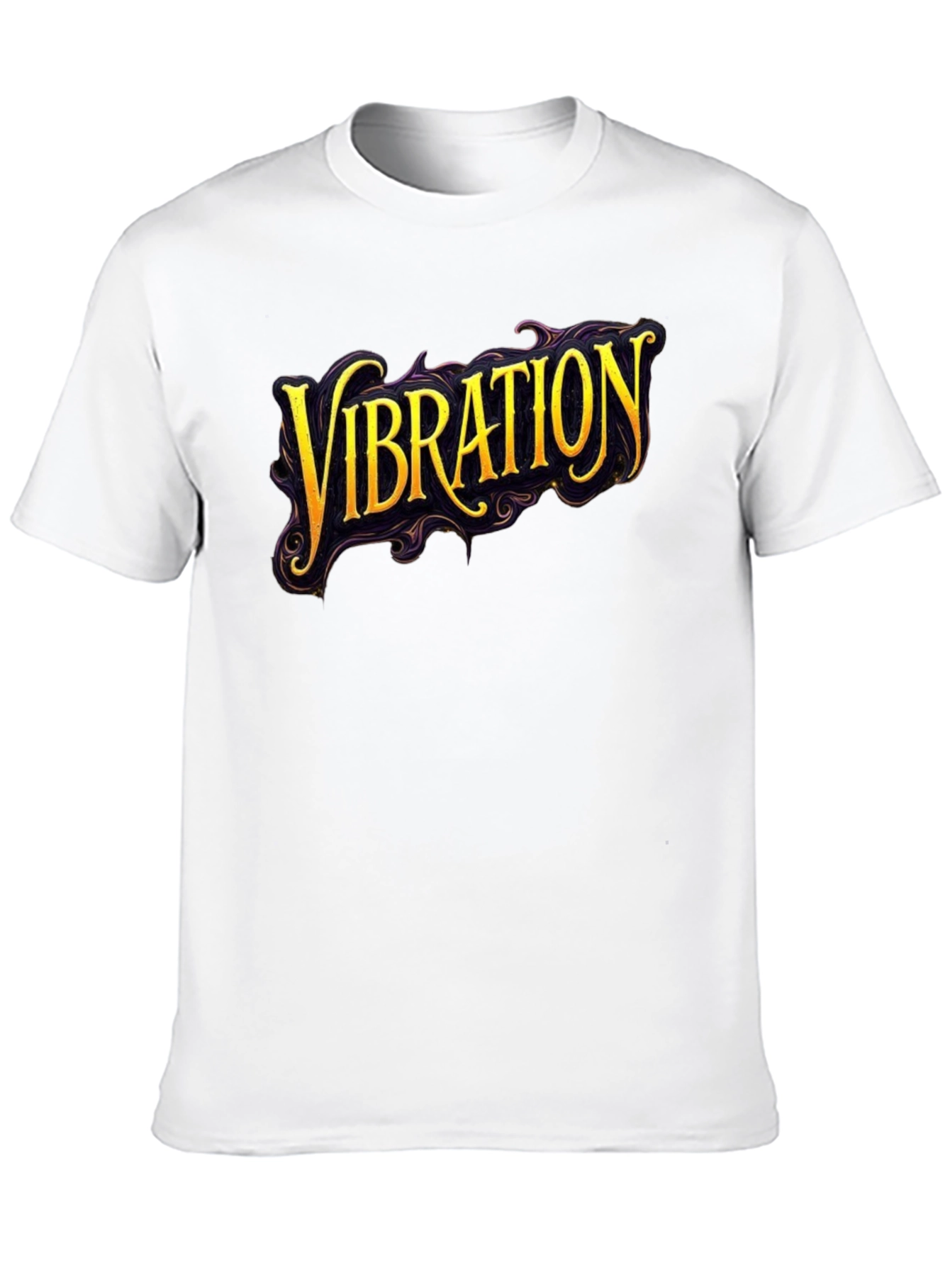 Vibration Graphic Black T-Shirt