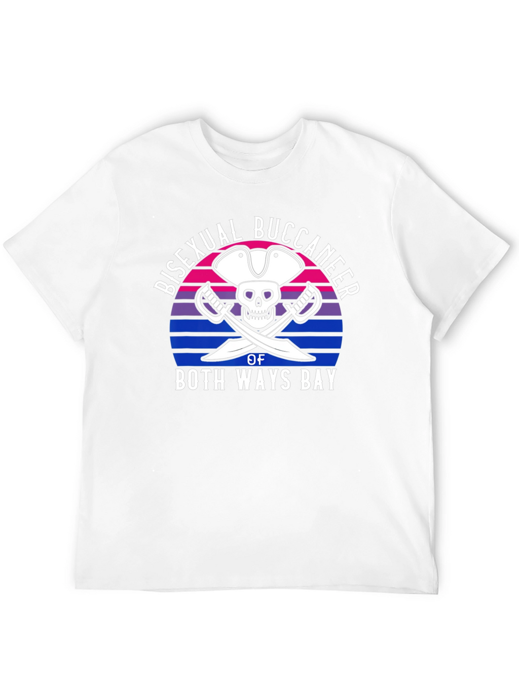 Bisexual Buccaneer of Both Ways Bay T-Shirt