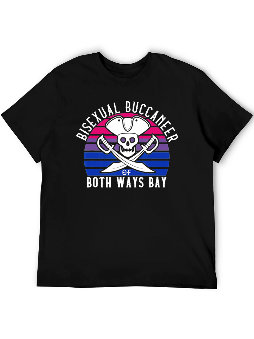 Bisexual Buccaneer of Both Ways Bay T-Shirt