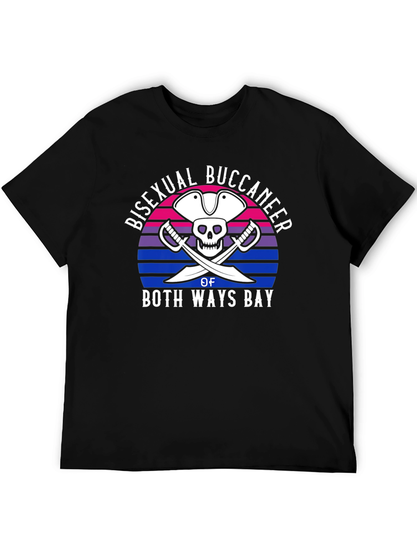Bisexual Buccaneer of Both Ways Bay T-Shirt
