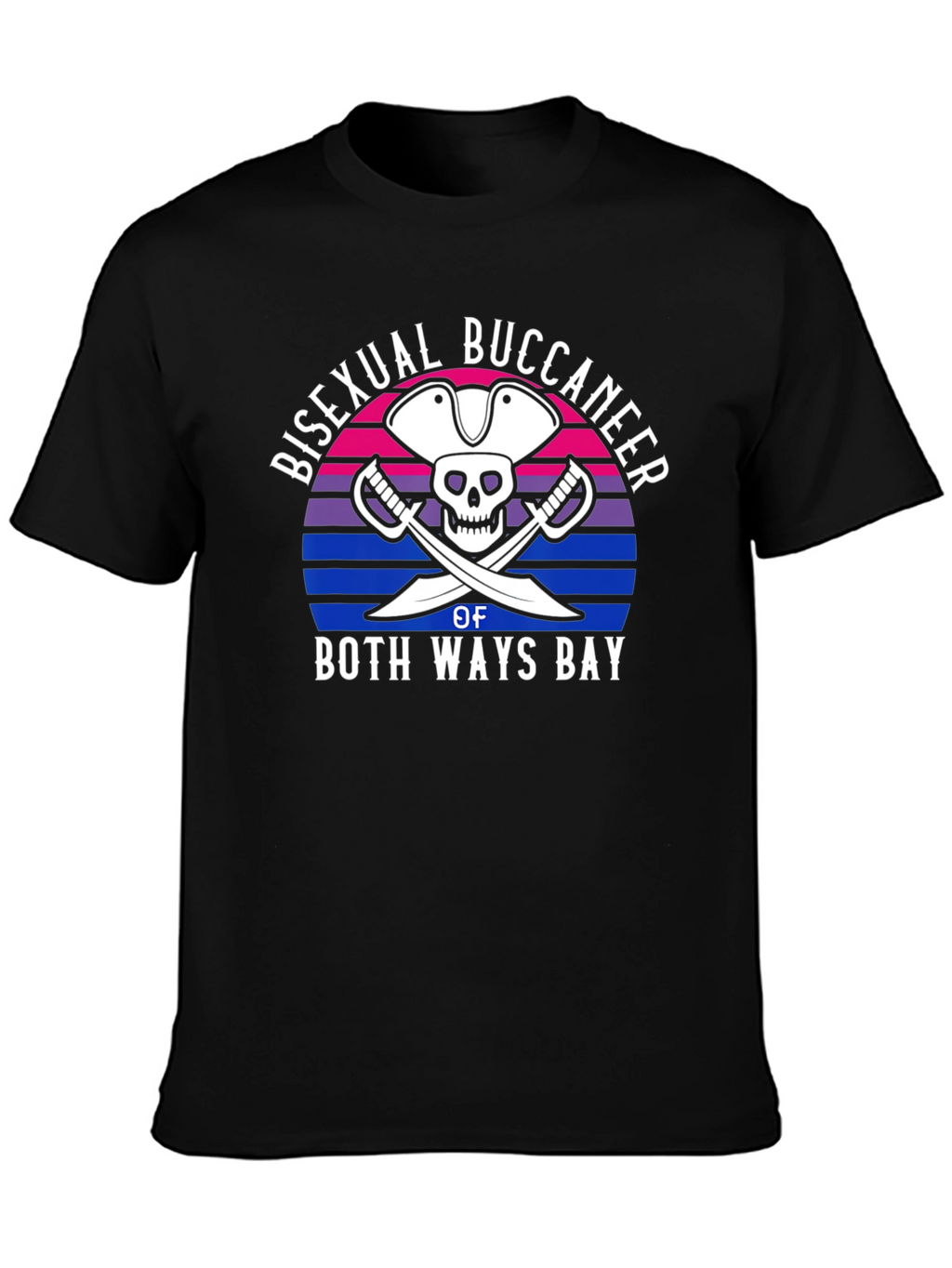Bisexual Buccaneer of Both Ways Bay T-Shirt