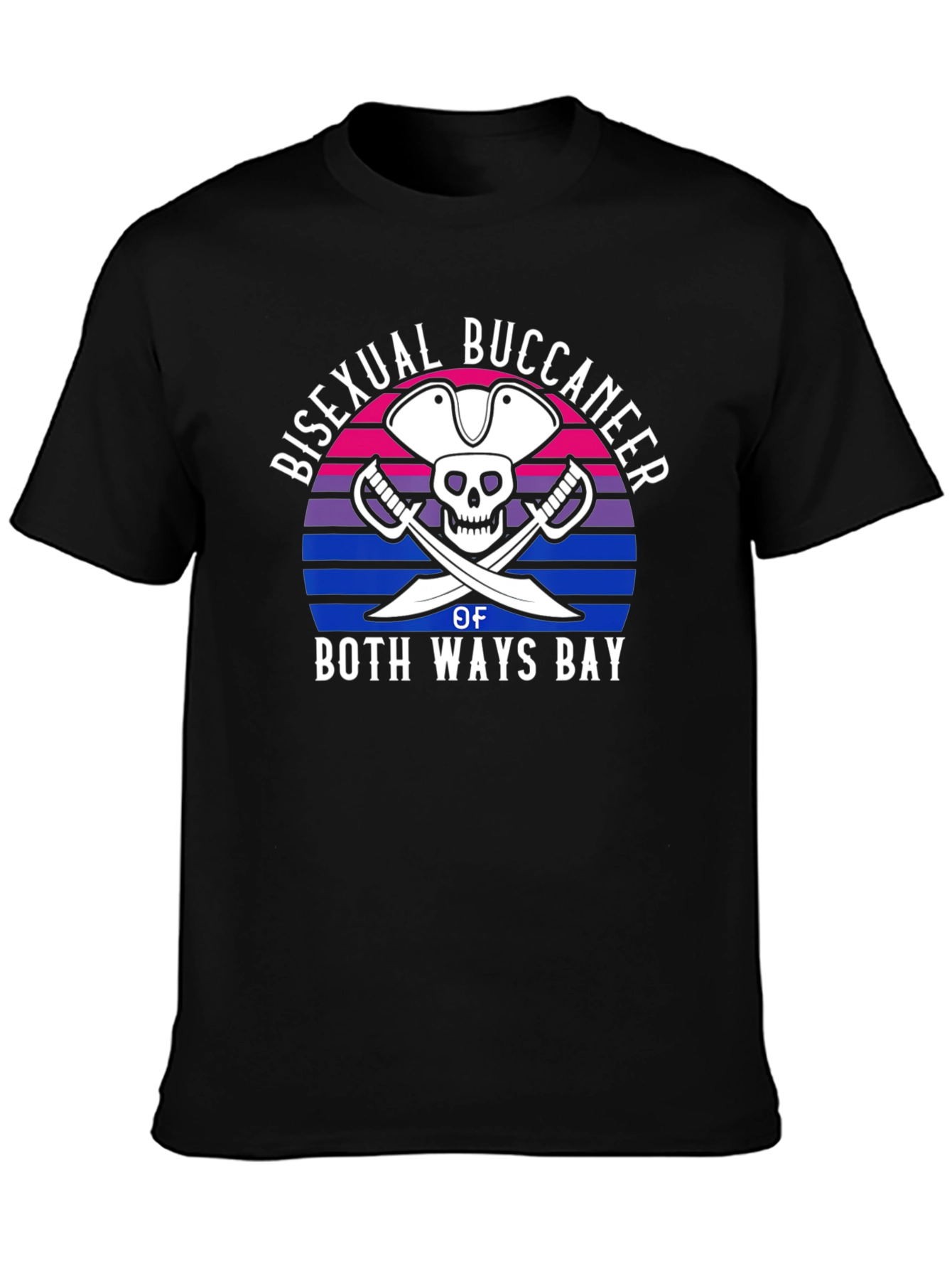 Bisexual Buccaneer of Both Ways Bay T-Shirt