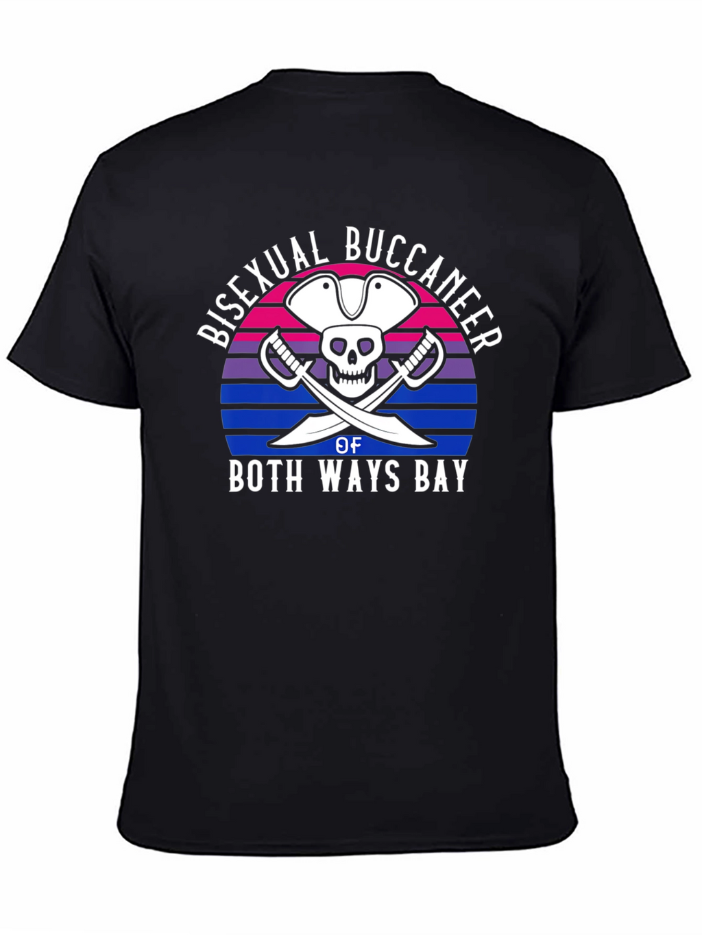 Bisexual Buccaneer of Both Ways Bay T-Shirt