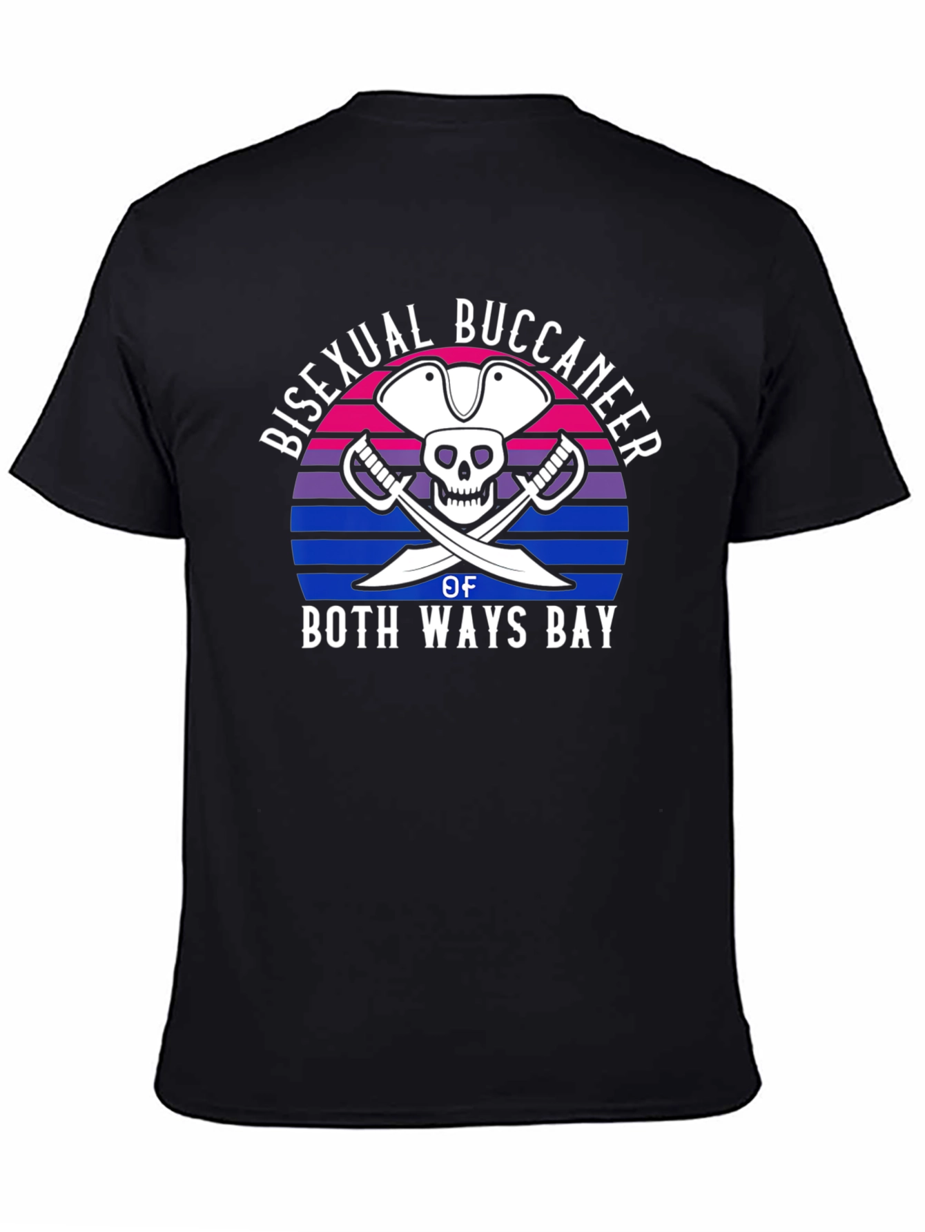 Bisexual Buccaneer of Both Ways Bay T-Shirt