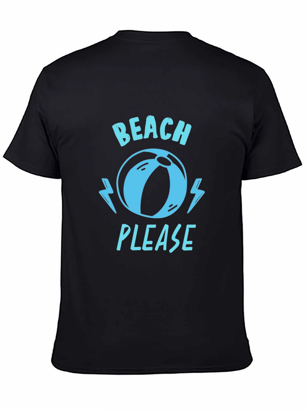 Beach Please Graphic T-Shirt - Summer Fun Tee