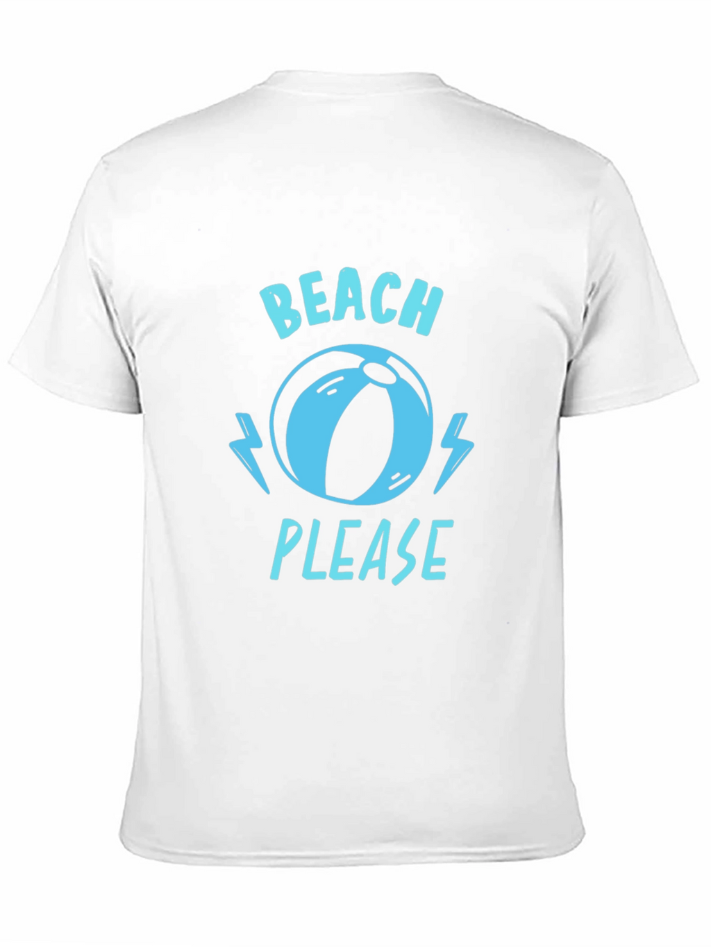 Beach Please Graphic T-Shirt - Summer Fun Tee