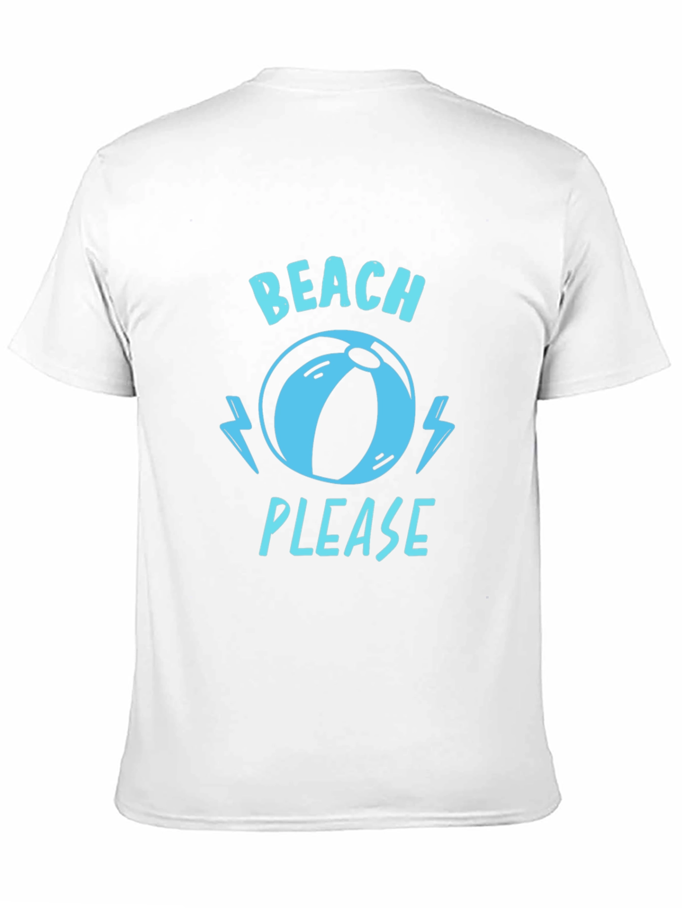 Beach Please Graphic T-Shirt - Summer Fun Tee