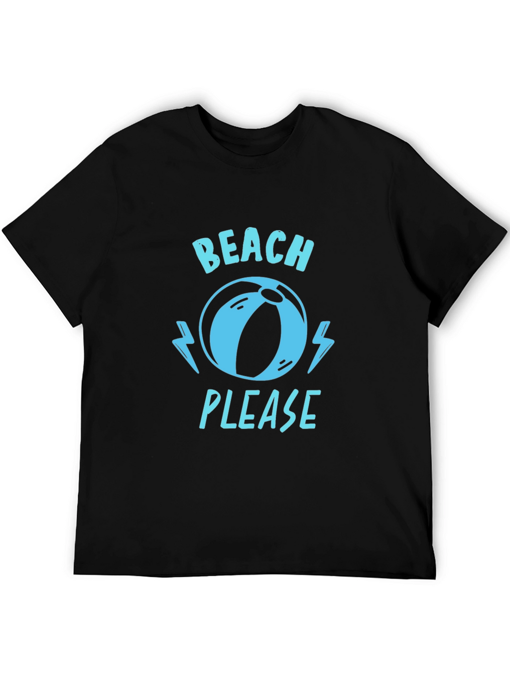 Beach Please Graphic T-Shirt - Summer Fun Tee