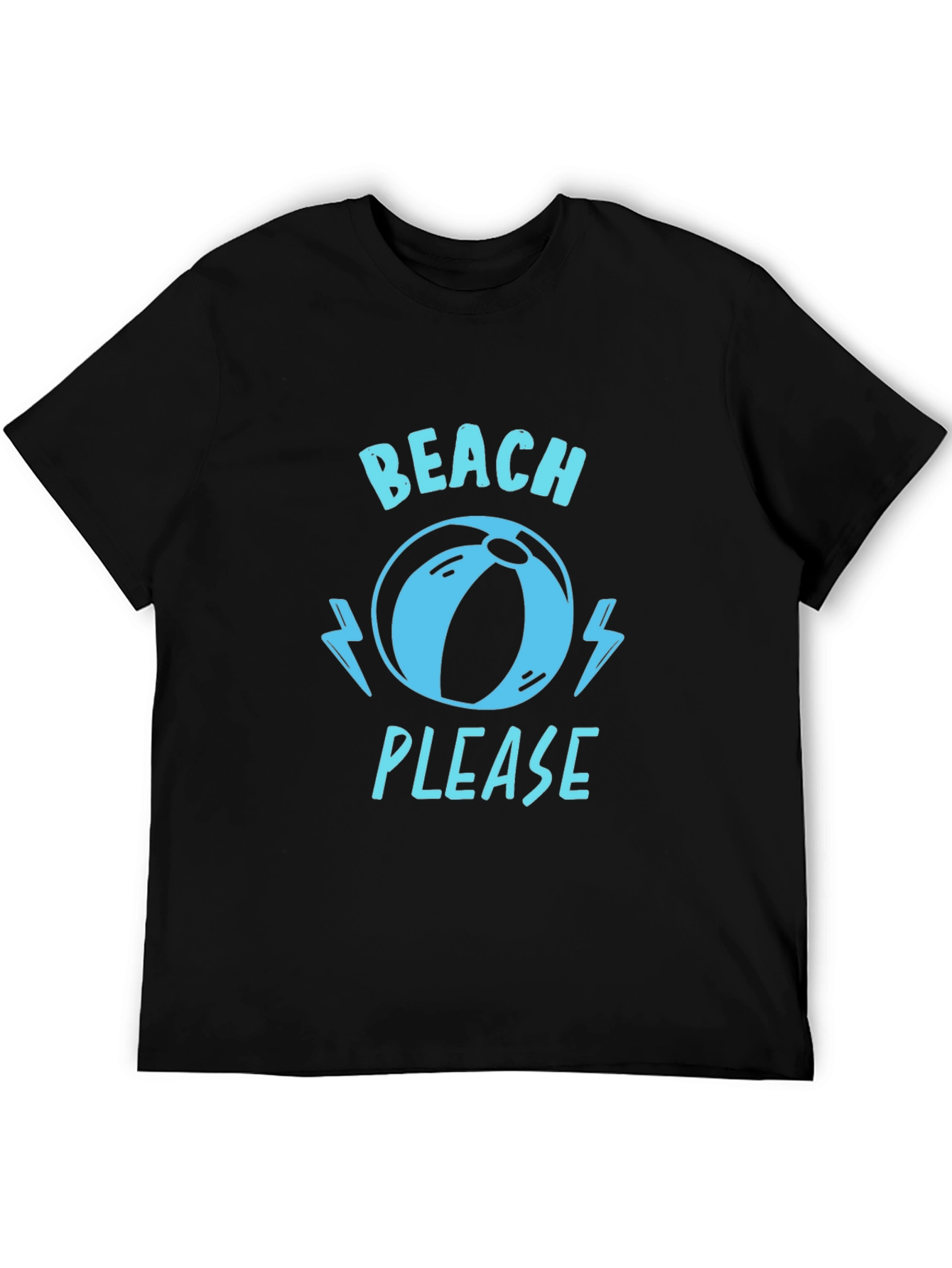 Beach Please Graphic T-Shirt - Summer Fun Tee