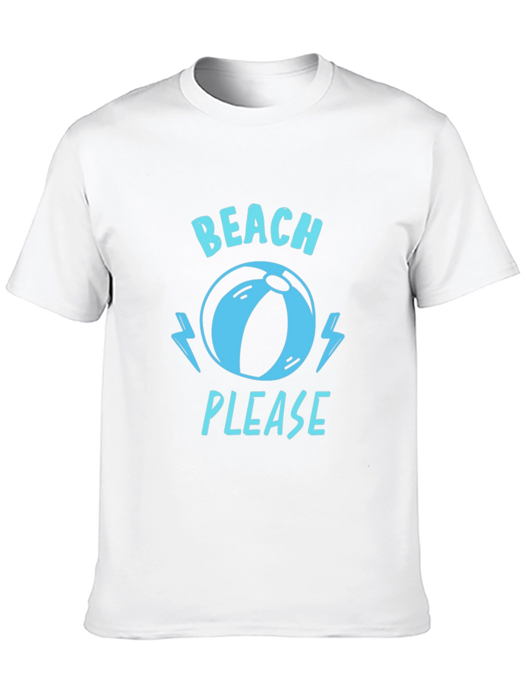Beach Please Graphic T-Shirt - Summer Fun Tee
