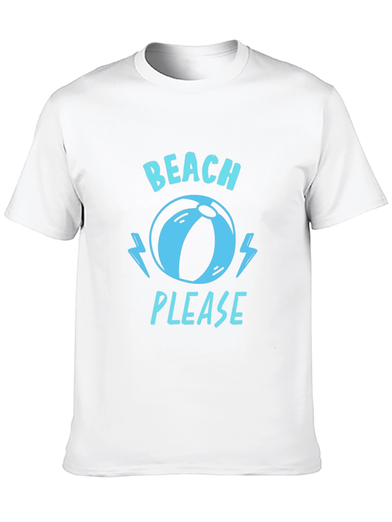 Beach Please Graphic T-Shirt - Summer Fun Tee