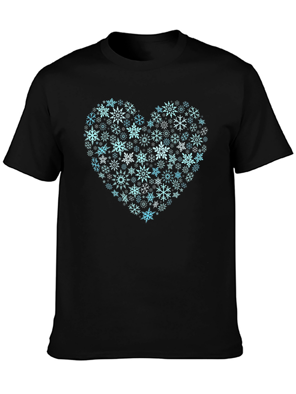 Snowflake Heart Tee - Winter Love!