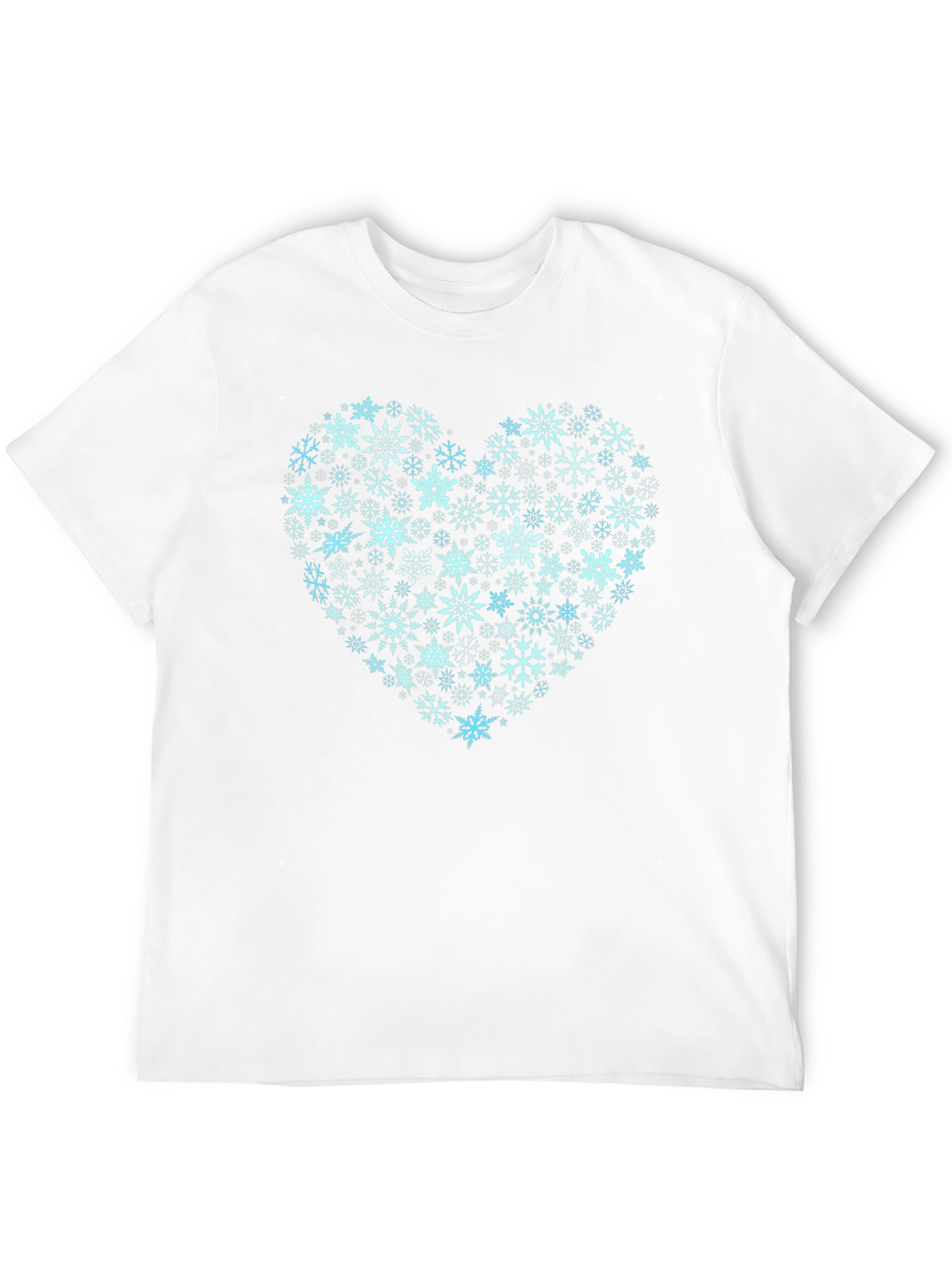 Snowflake Heart Tee - Winter Love!