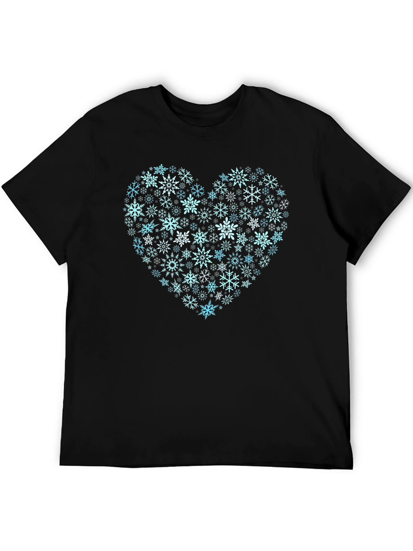 Snowflake Heart Tee - Winter Love!