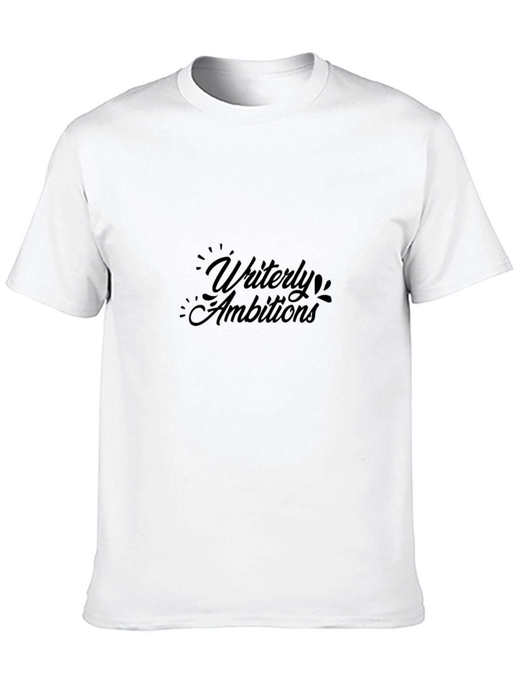 Writerly Ambitions Black T-Shirt