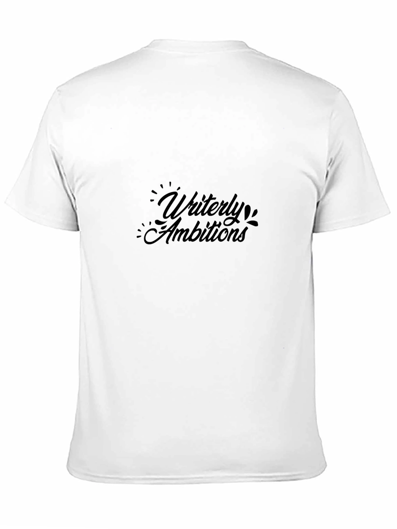 Writerly Ambitions Black T-Shirt