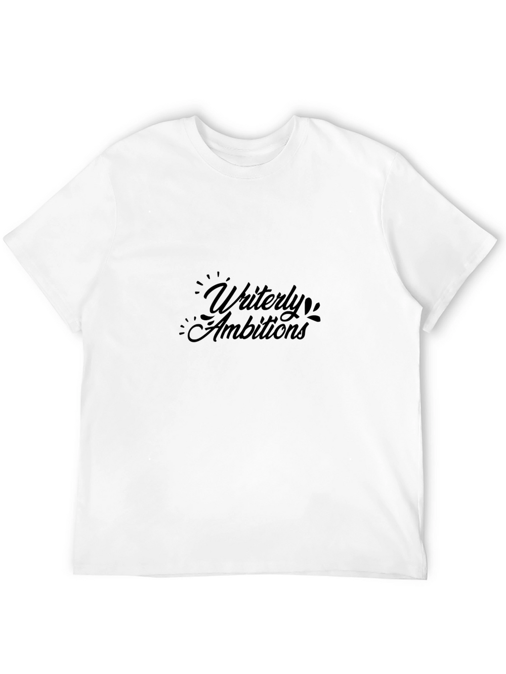 Writerly Ambitions Black T-Shirt