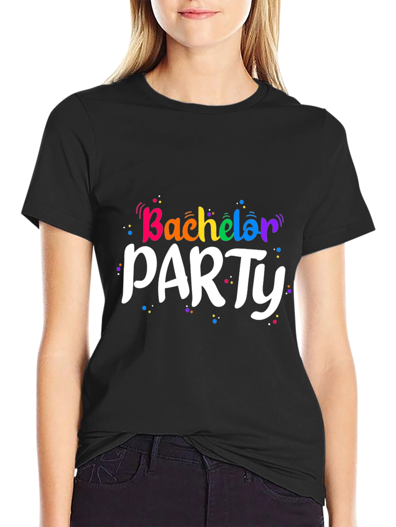 Bachelor Party Rainbow T-Shirt