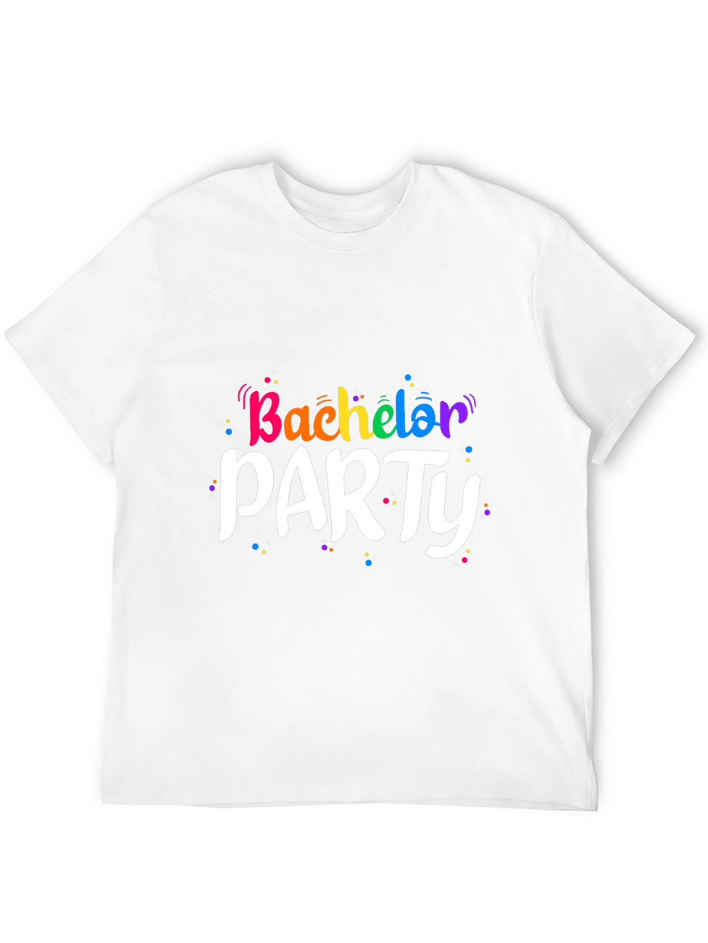Bachelor Party Rainbow T-Shirt