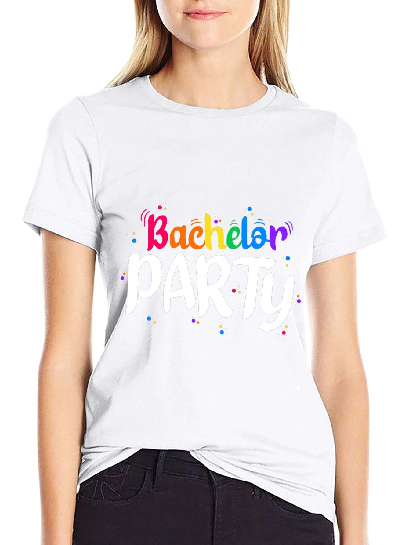 Bachelor Party Rainbow T-Shirt