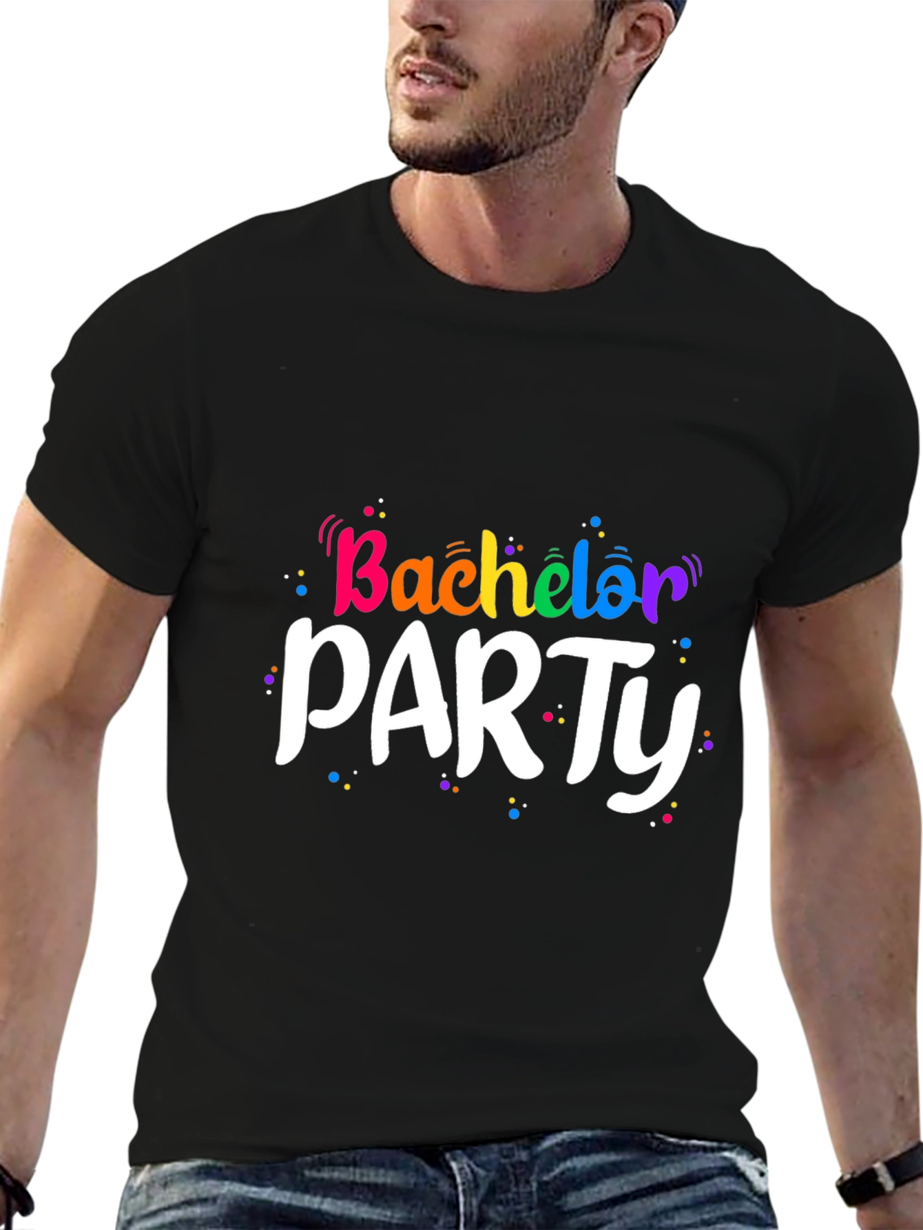 Bachelor Party Rainbow T-Shirt