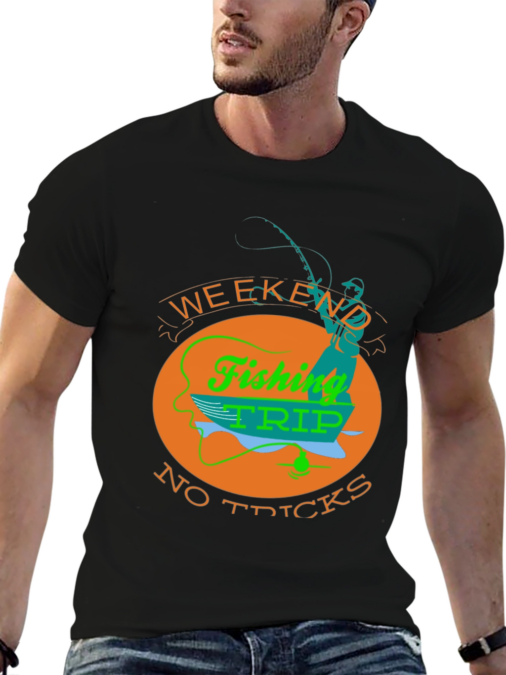 Weekend Fishing Trip T-Shirt - No Tricks