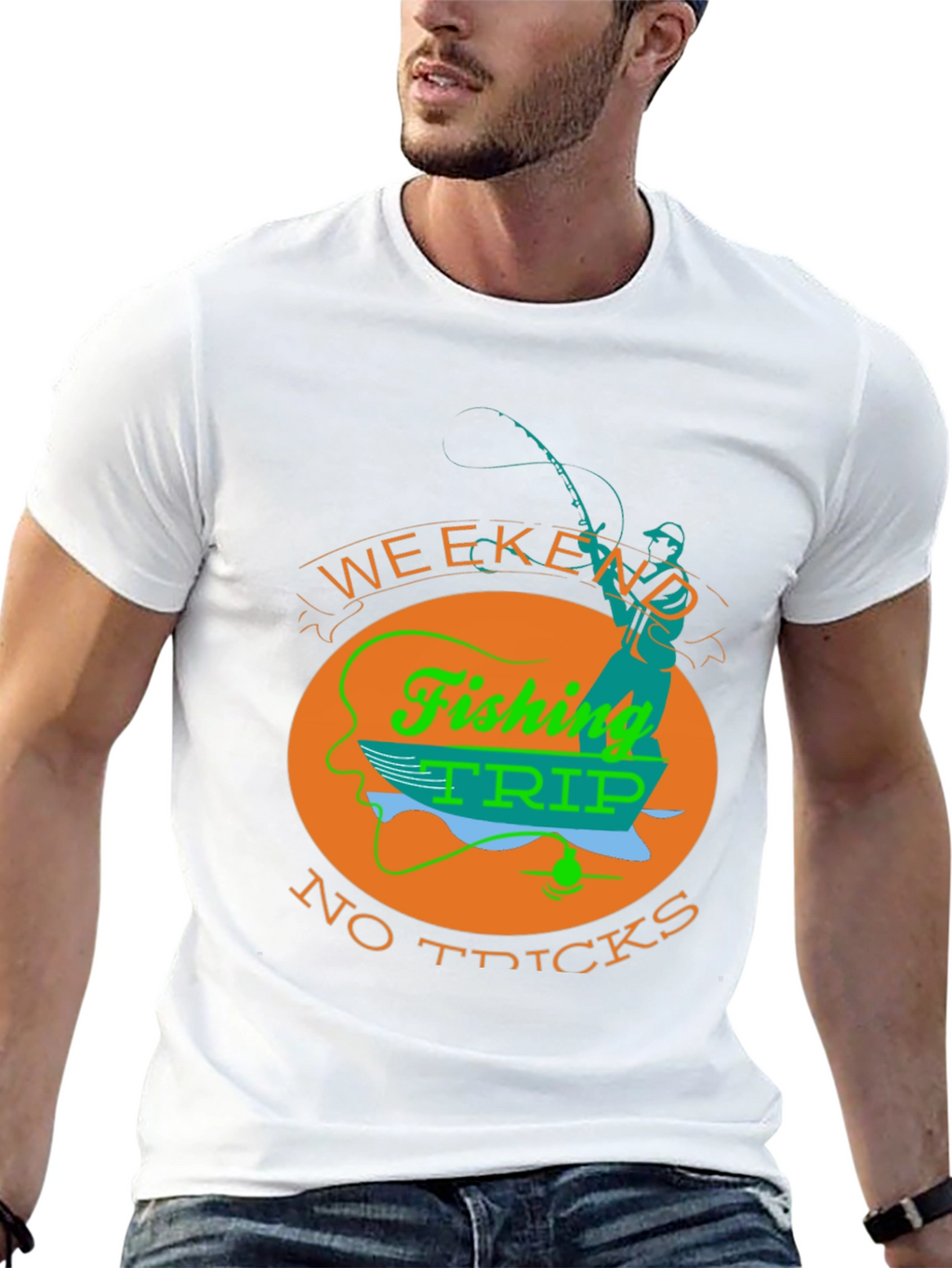 Weekend Fishing Trip T-Shirt - No Tricks