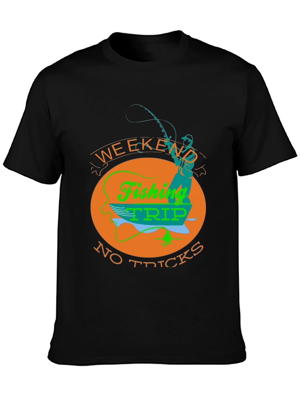 Weekend Fishing Trip T-Shirt - No Tricks