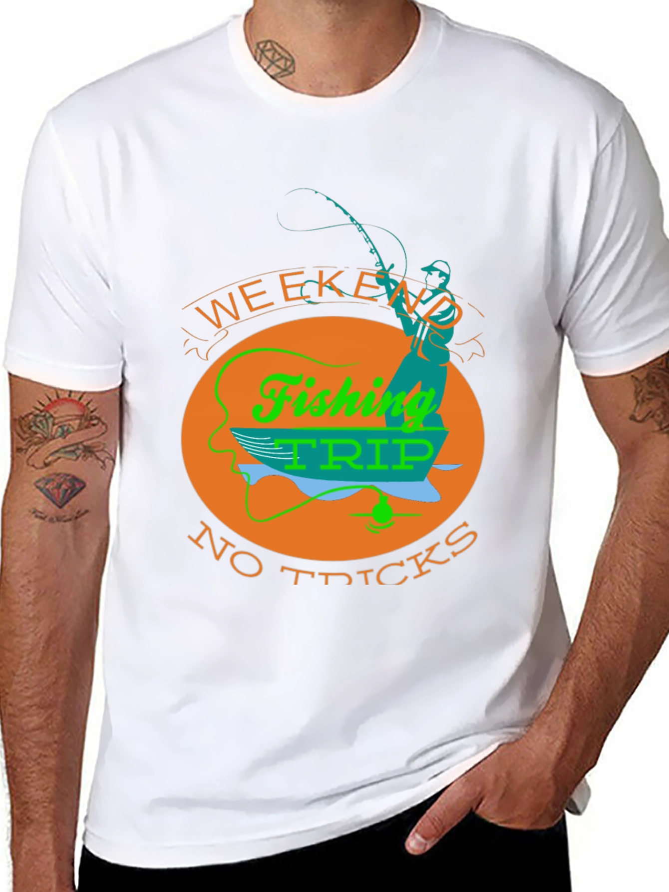 Weekend Fishing Trip T-Shirt - No Tricks