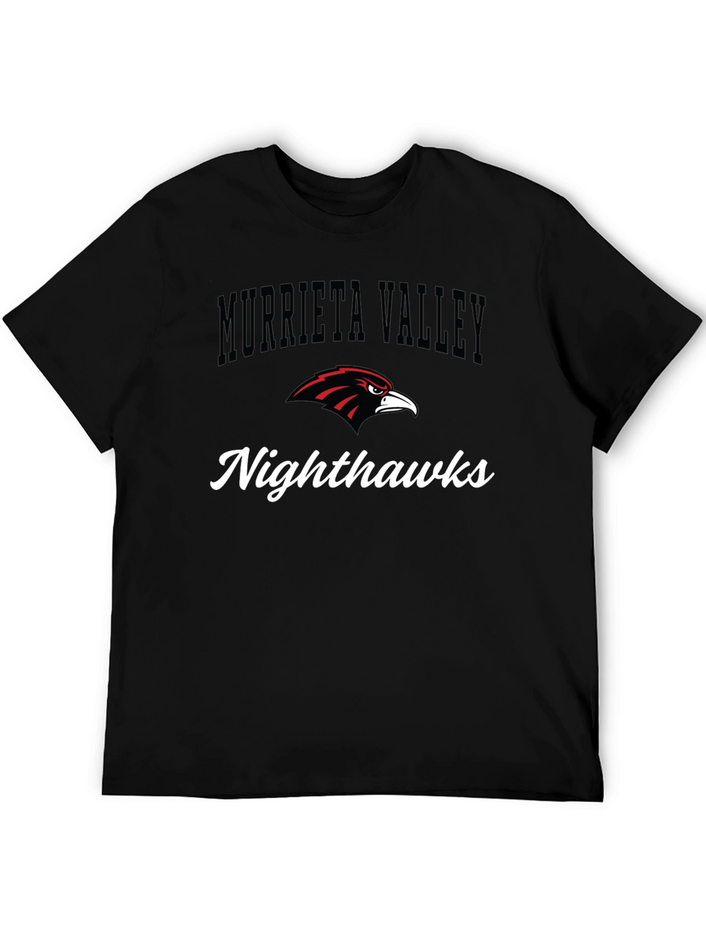 Murrieta Valley Nighthawks Black T-Shirt