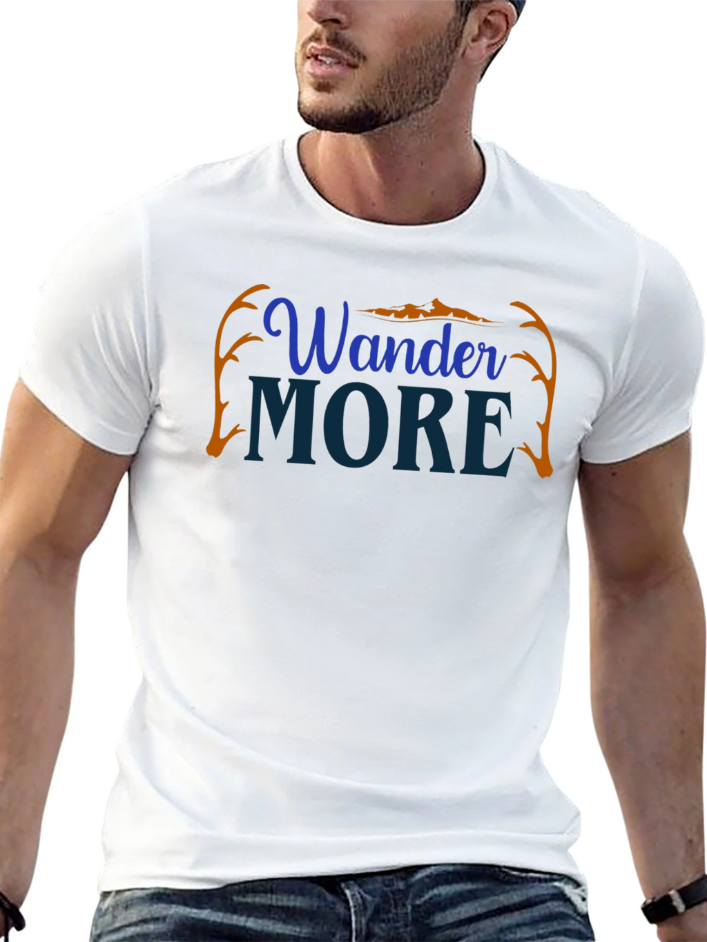 Wander More Graphic Tee - Adventure Awaits