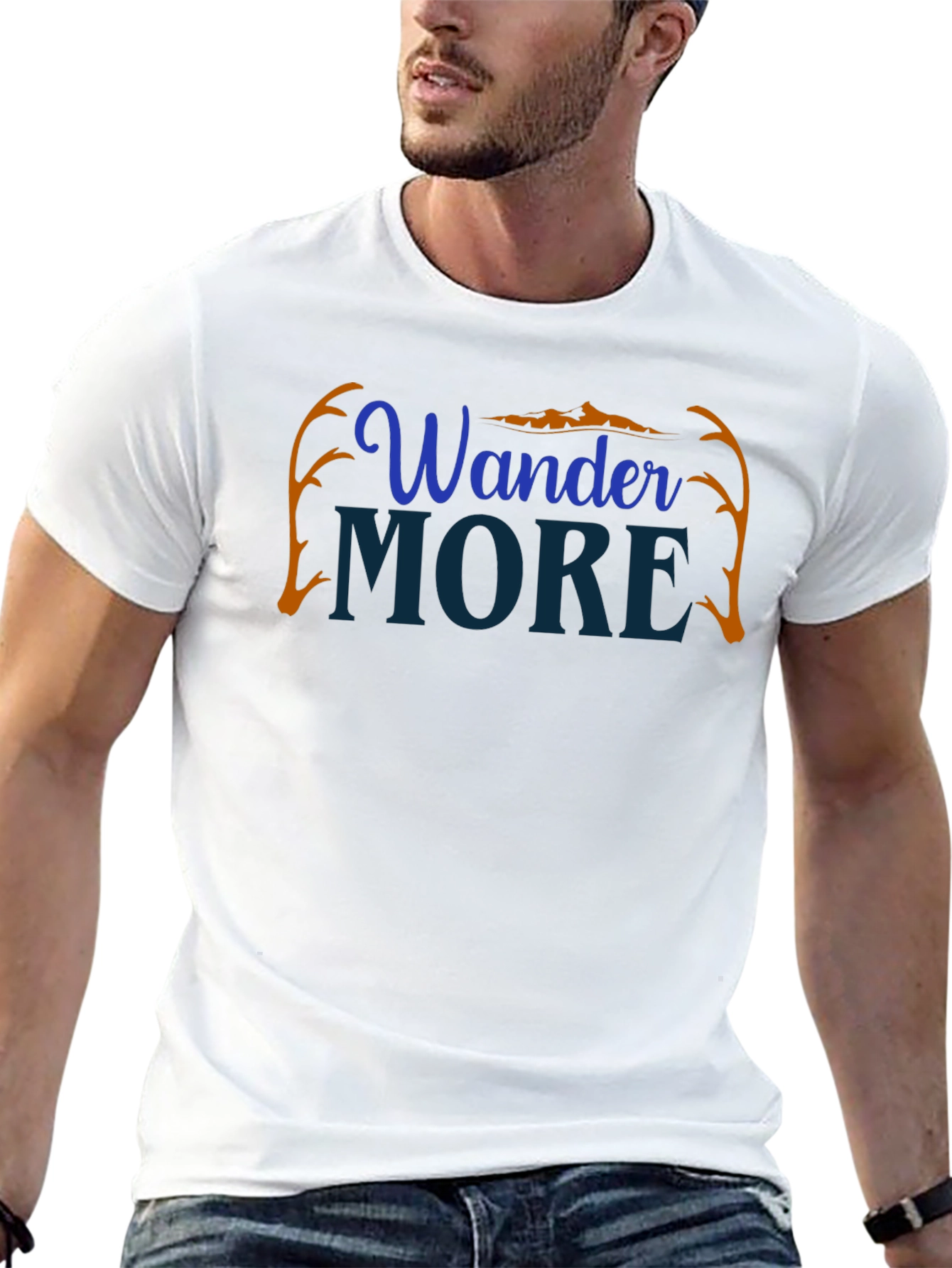 Wander More Graphic Tee - Adventure Awaits