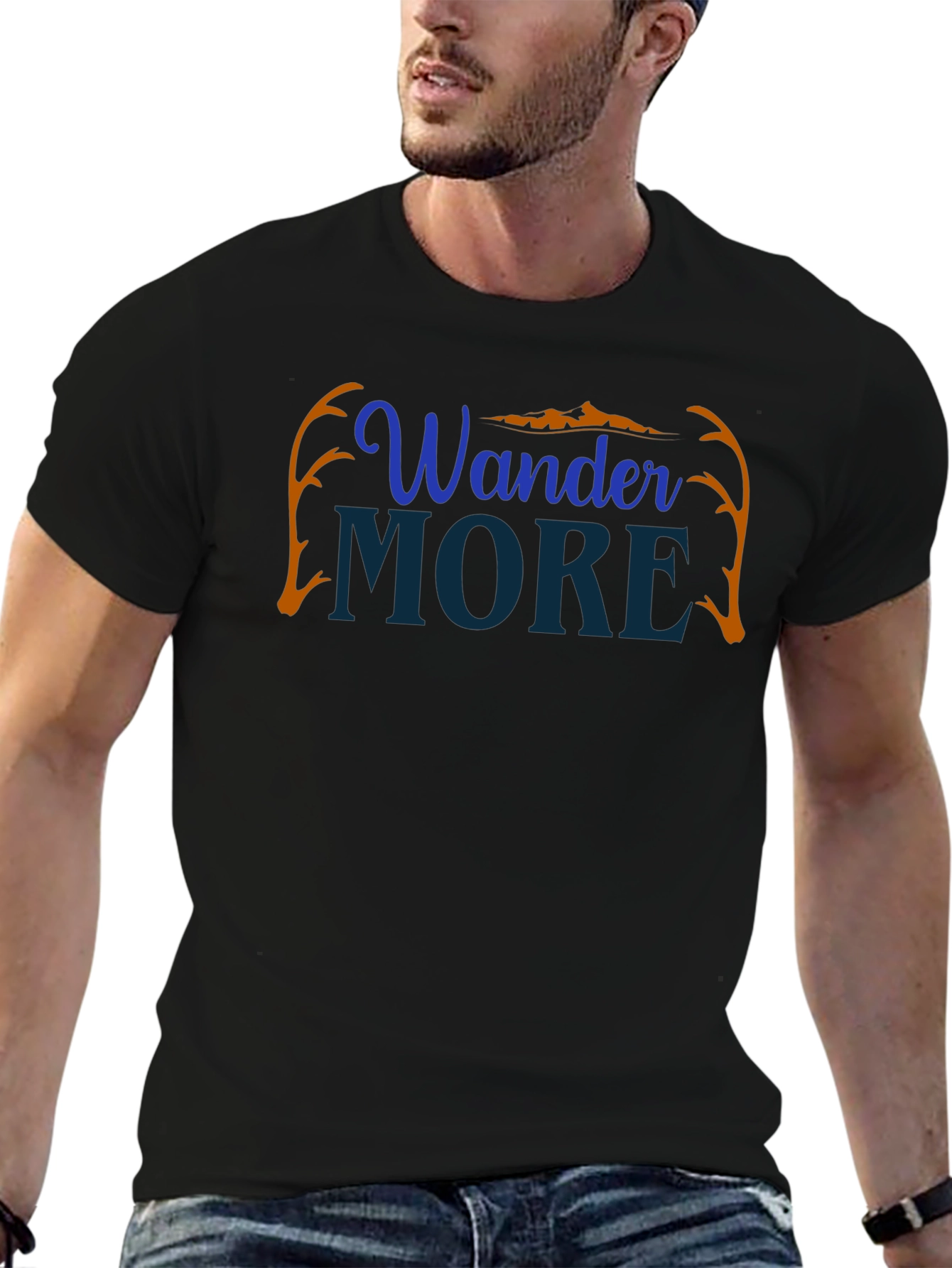 Wander More Graphic Tee - Adventure Awaits
