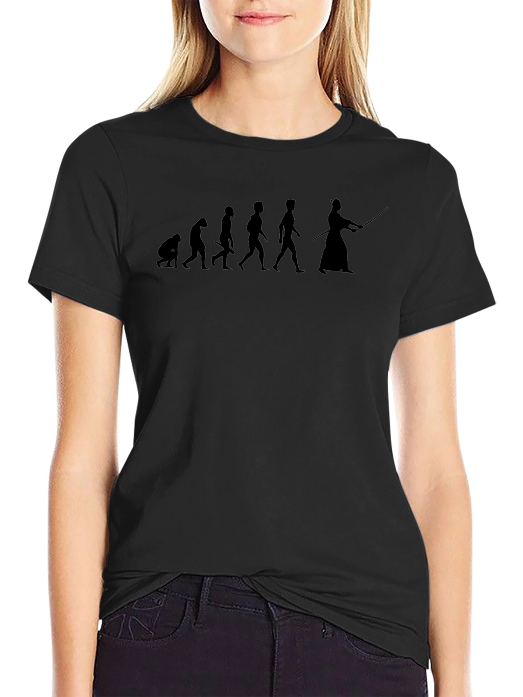 Evolution Samurai Black T-Shirt