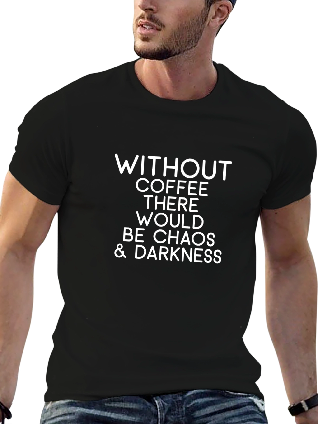 Coffee Chaos T-Shirt - Soft Cotton Blend