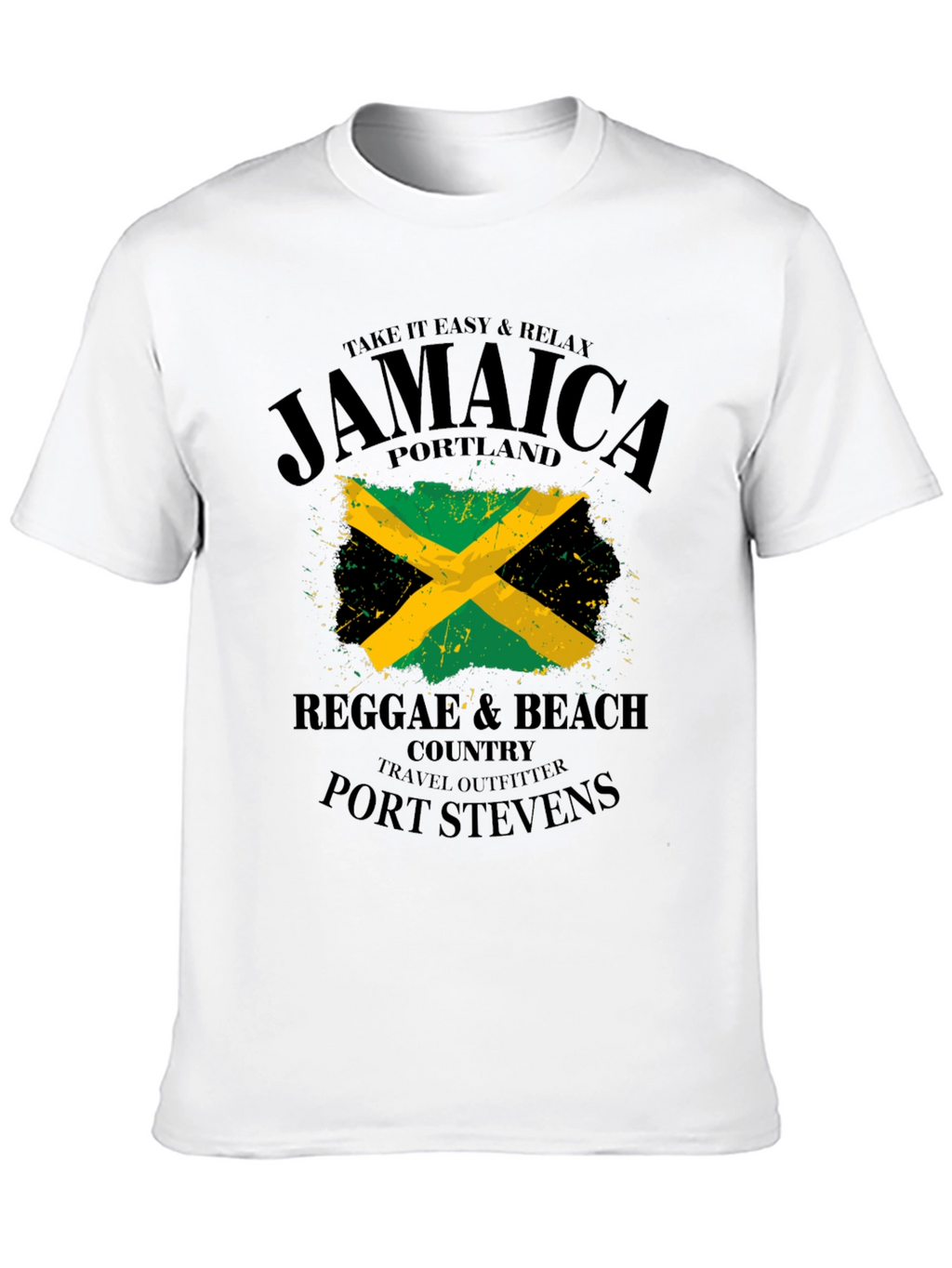 Jamaica Reggae Beach Travel T-Shirt
