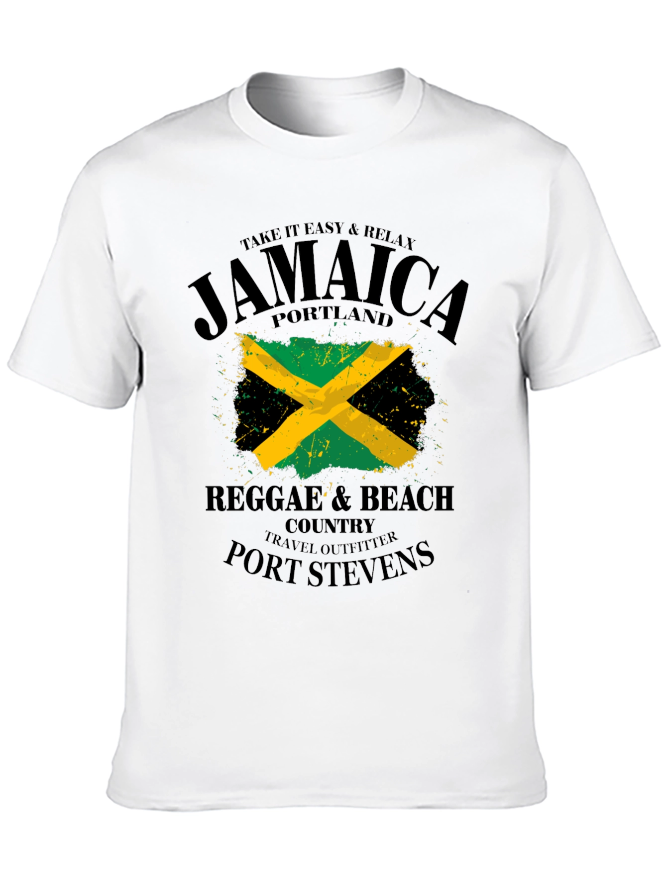 Jamaica Reggae Beach Travel T-Shirt