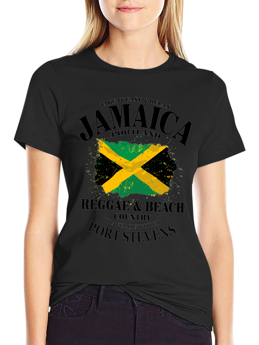 Jamaica Reggae Beach Travel T-Shirt