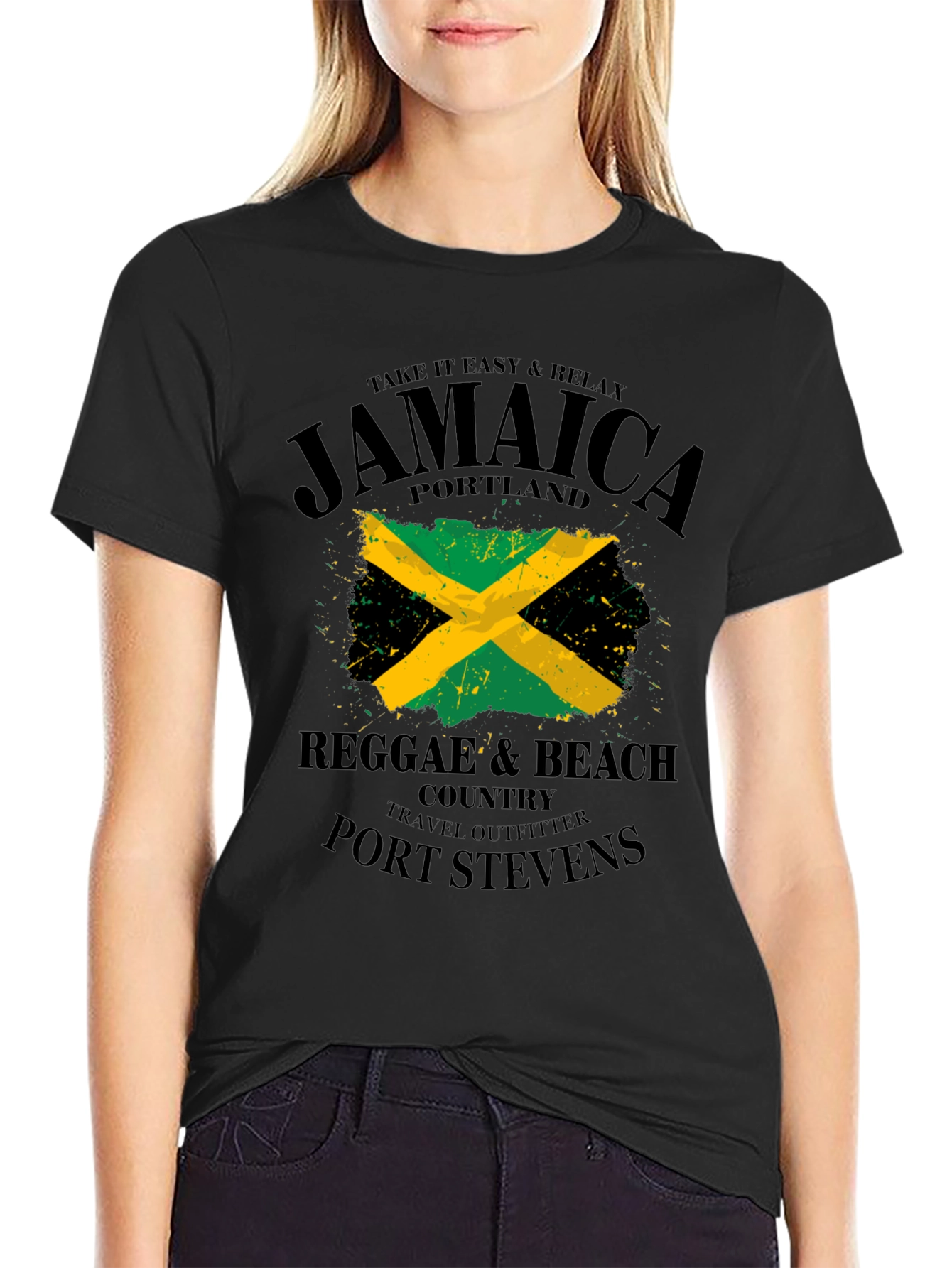 Jamaica Reggae Beach Travel T-Shirt