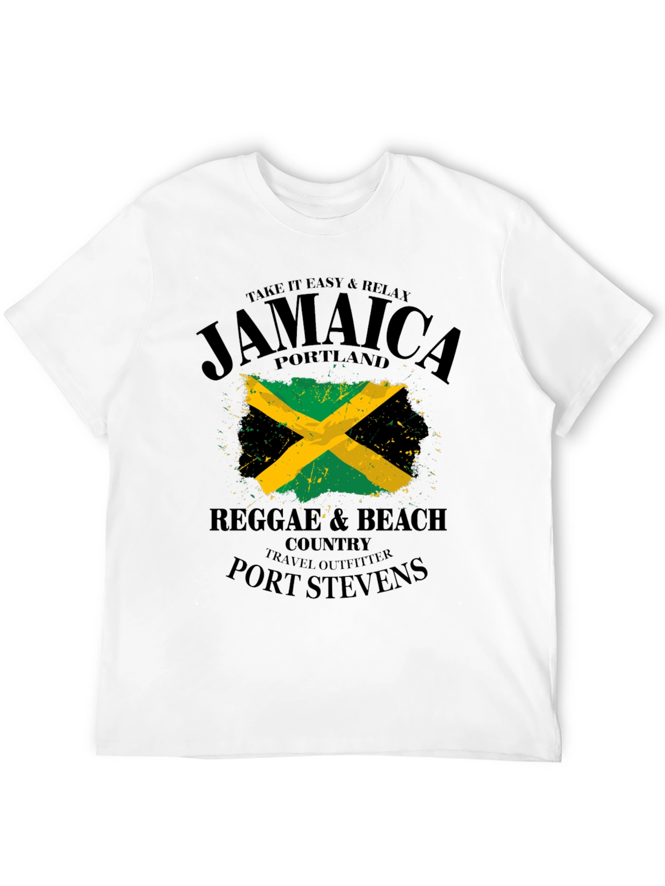 Jamaica Reggae Beach Travel T-Shirt