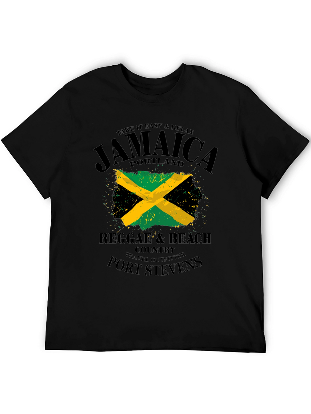 Jamaica Reggae Beach Travel T-Shirt