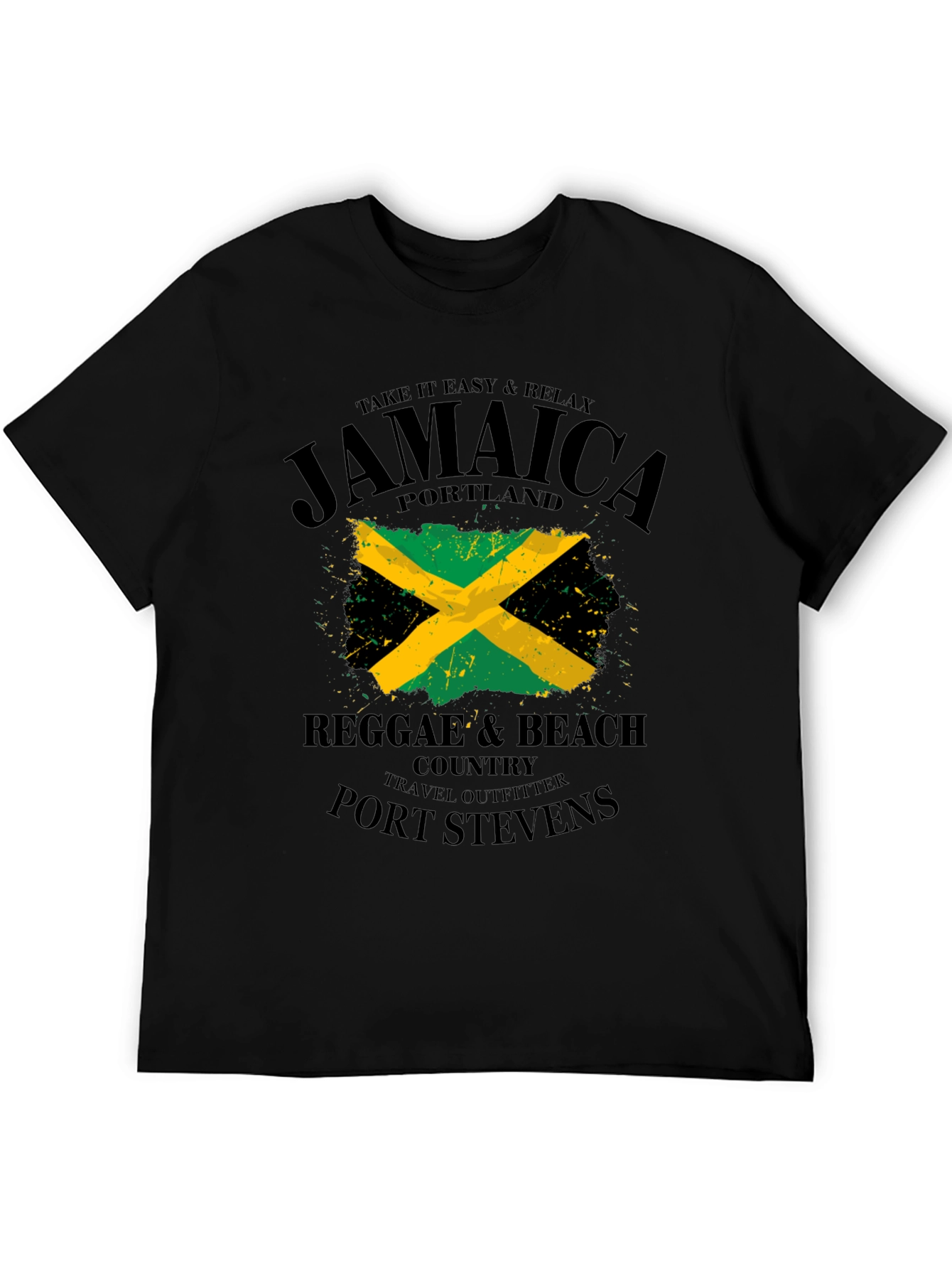 Jamaica Reggae Beach Travel T-Shirt