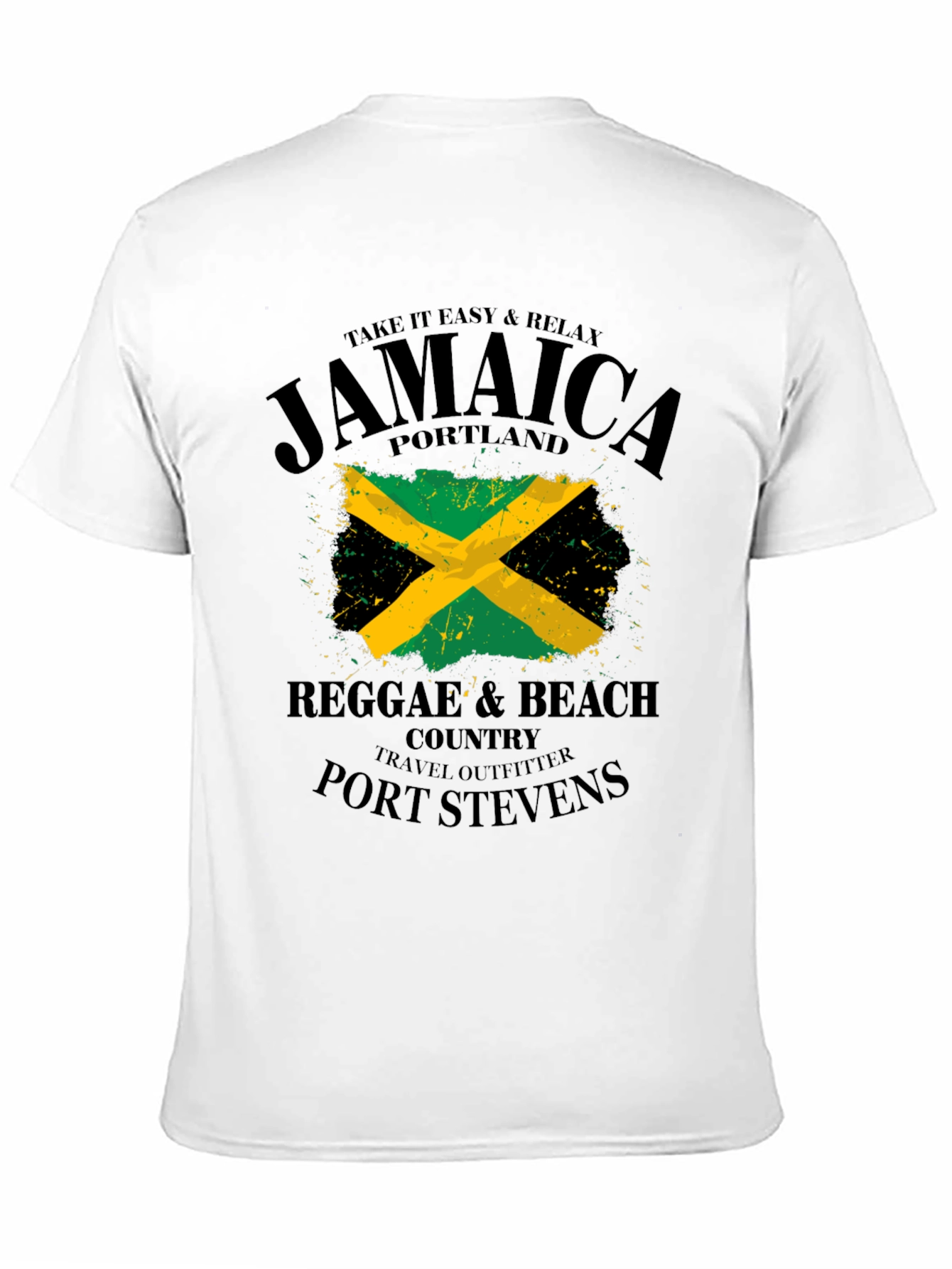 Jamaica Reggae Beach Travel T-Shirt